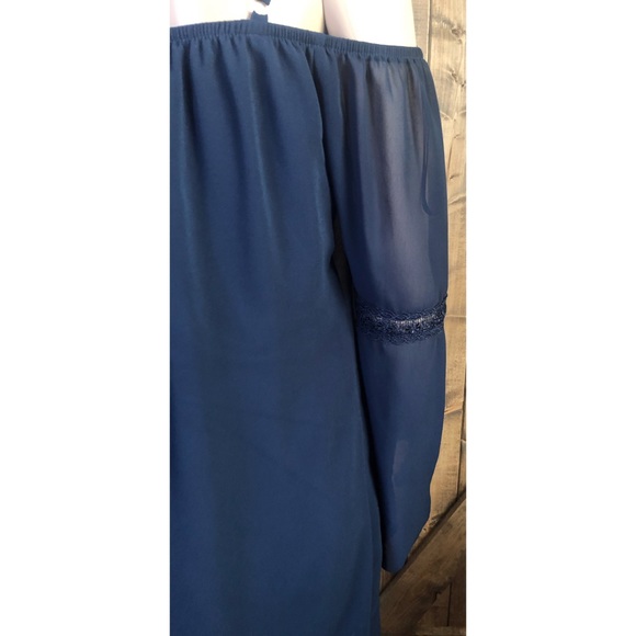 I.N San Francisco Navy Blue Polyester Small Dress - Picture 4 of 10